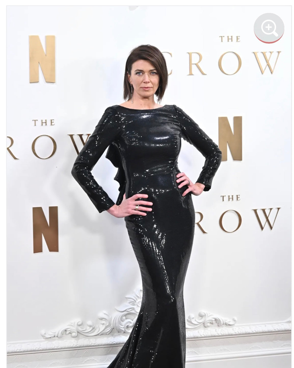 Guiding Star 18ct White Gold & Diamond Extra Long Drop Earrings