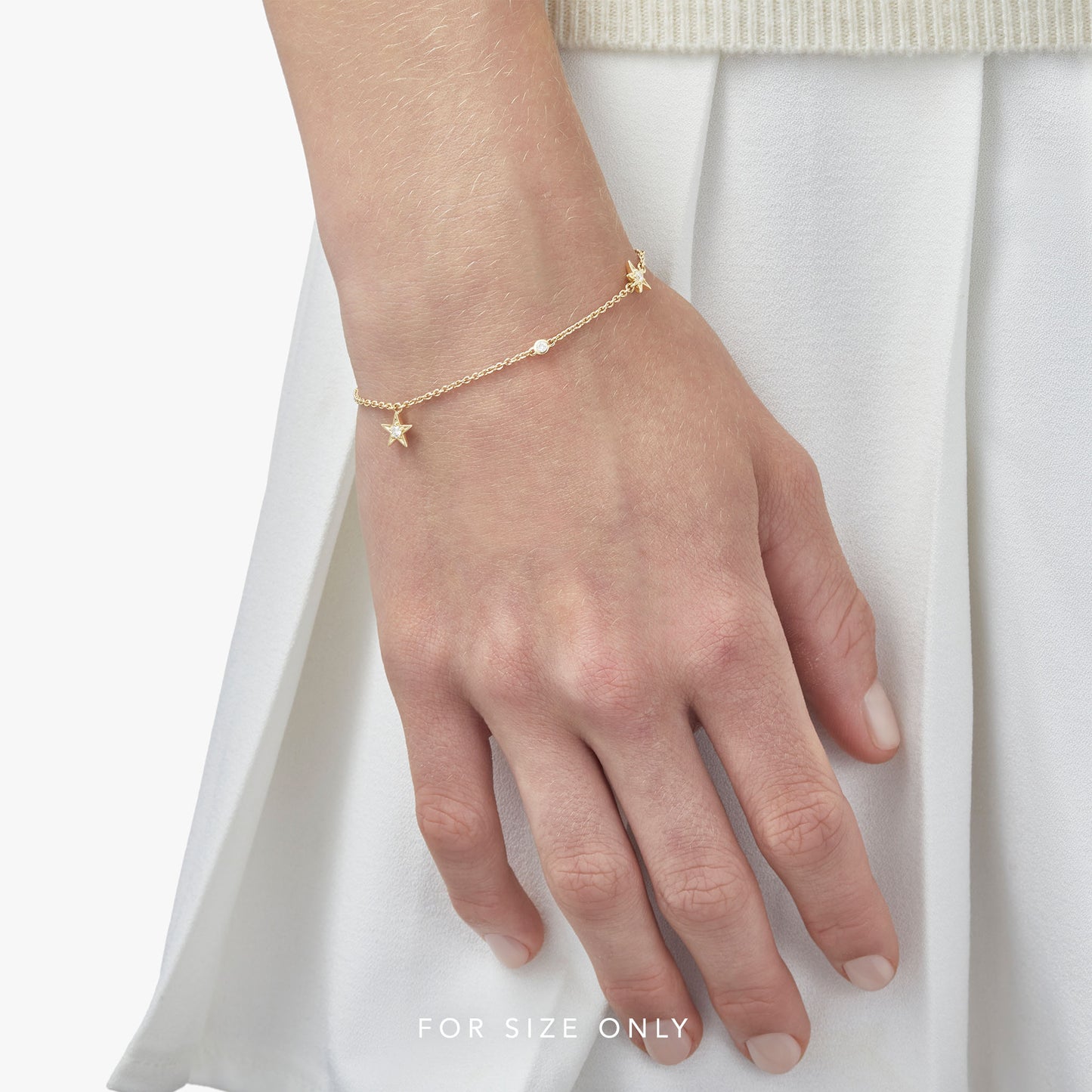 Guiding Star 18ct Yellow Gold & Sapphire Bracelet