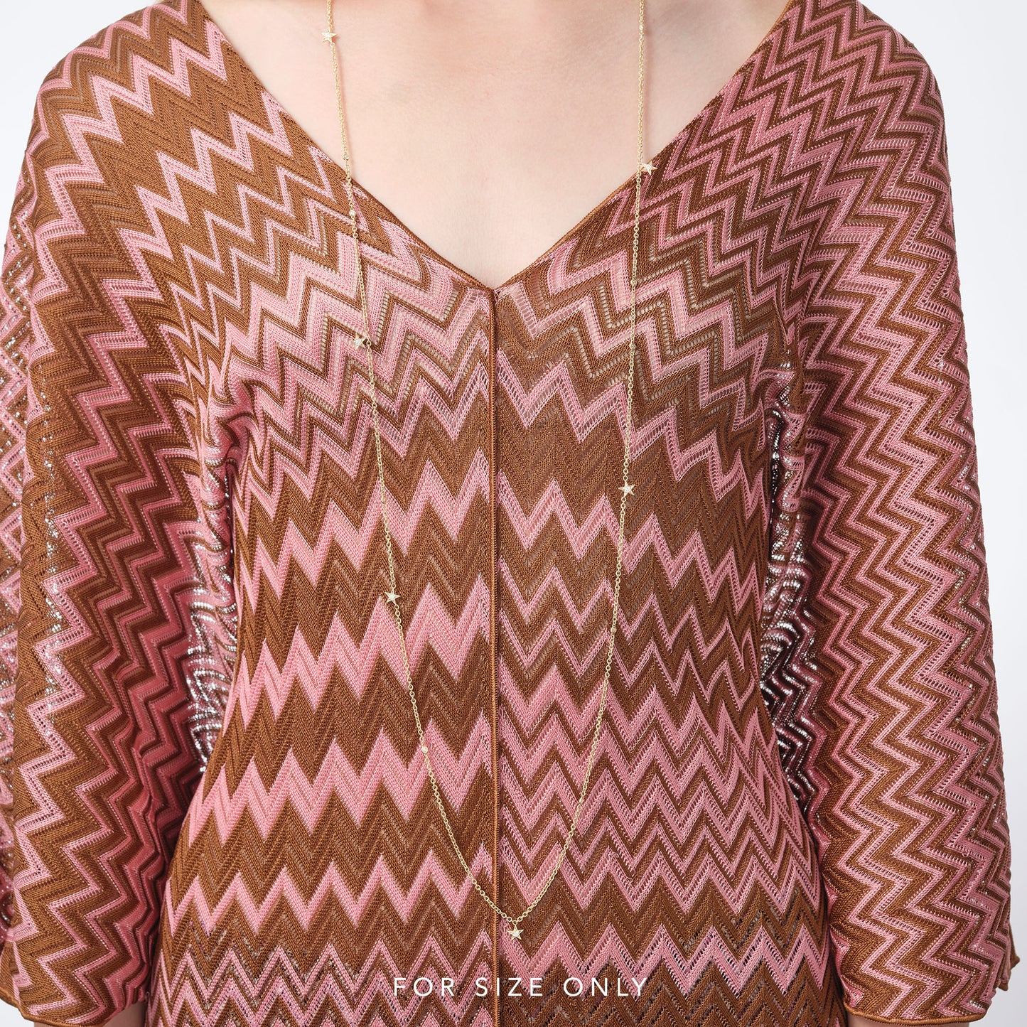 Guiding Star 18ct Yellow Gold & Pink Sapphire Necklace, 105cm