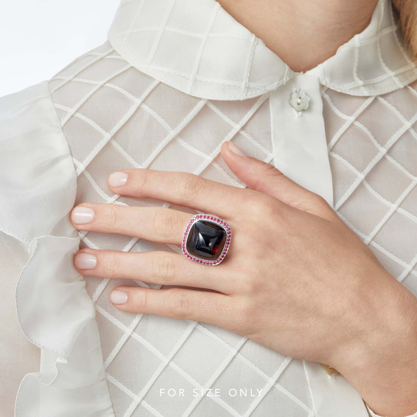 Magic Wish 18ct Yellow Gold, Rubies & Garnet Ring