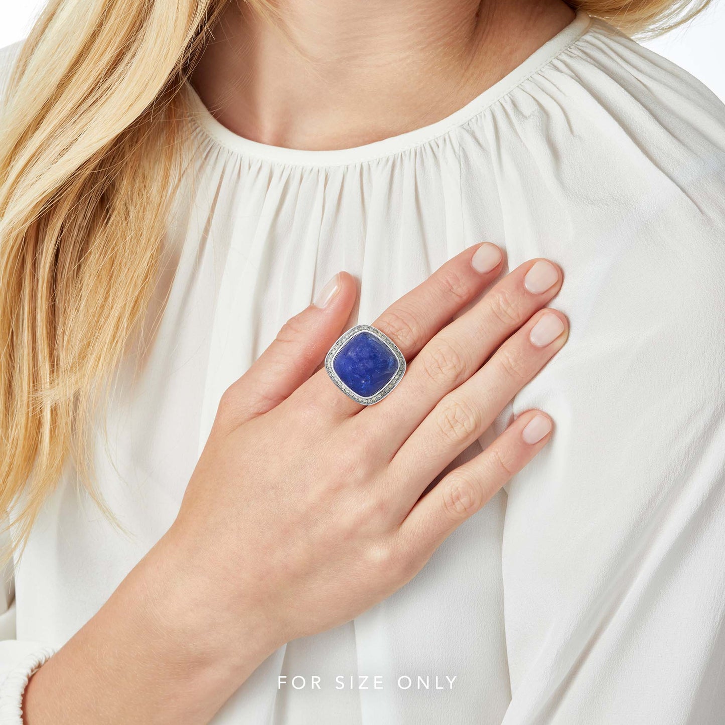 Magic Wish 18ct Yellow Gold, Diamond & Tanzanite Ring