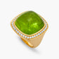 Magic Wish 18ct Yellow Gold, Diamond & Peridot Ring
