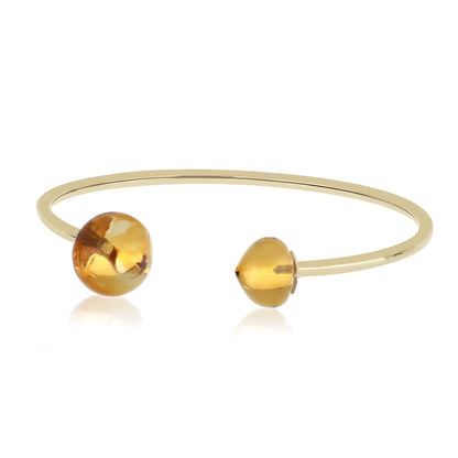 Magic Wish 14ct Yellow Gold Citrine Bangle