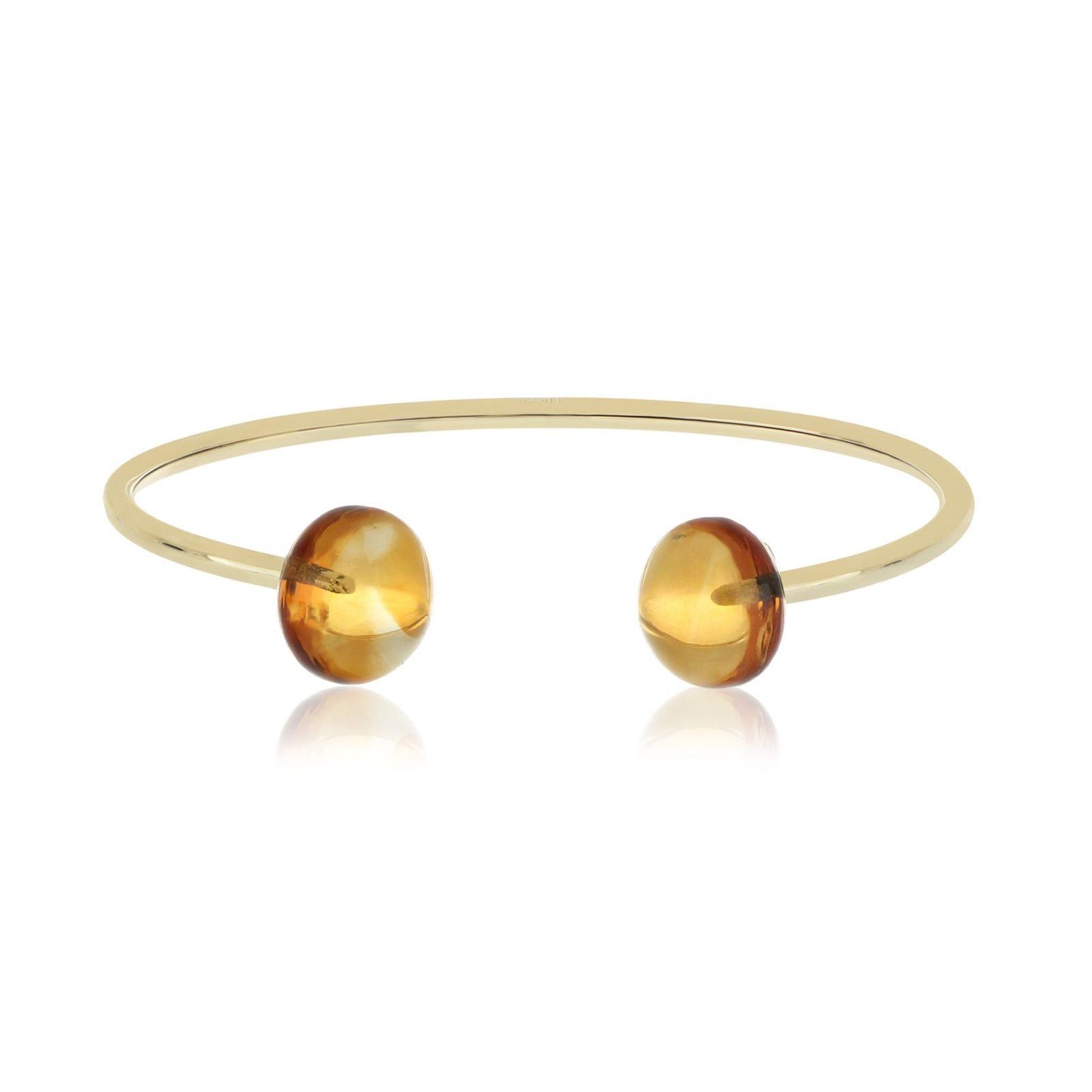 Magic Wish 14ct Yellow Gold Citrine Bangle