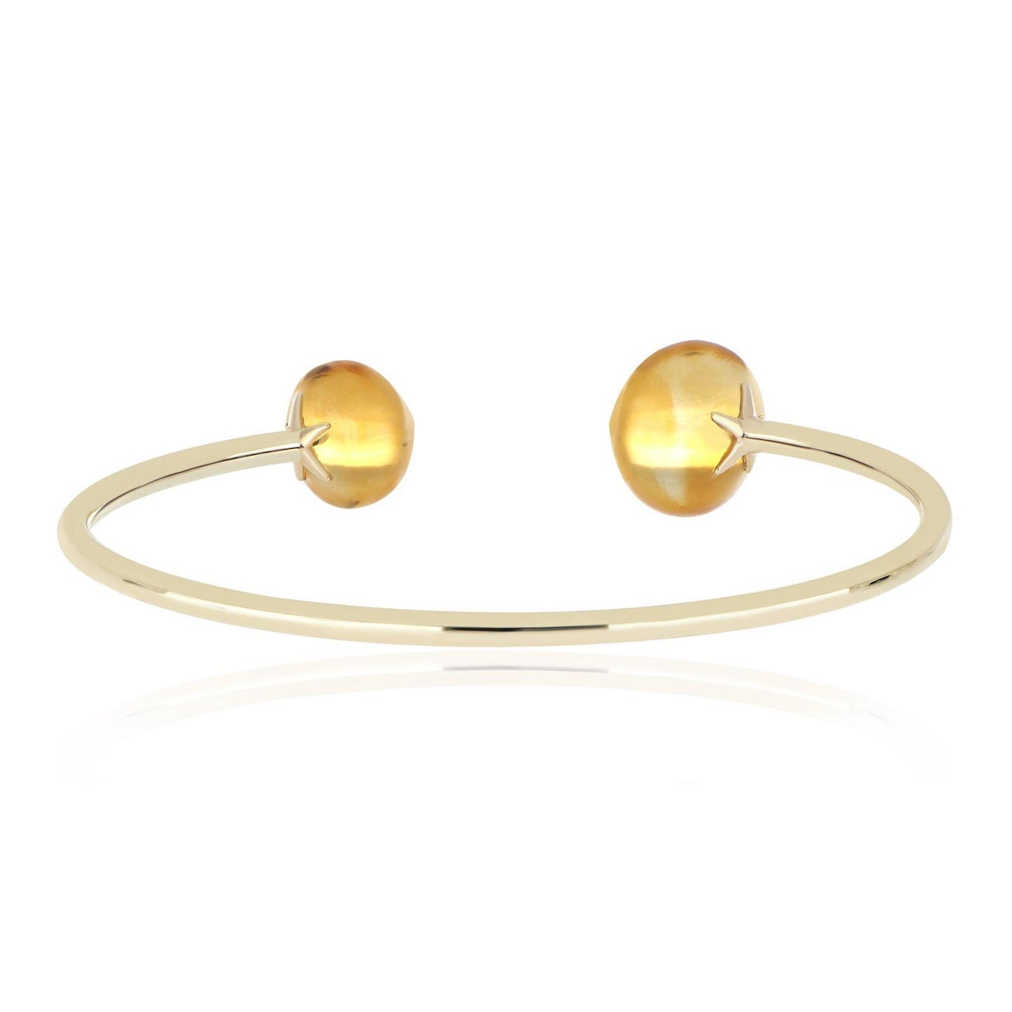 Magic Wish 14ct Yellow Gold Citrine Bangle