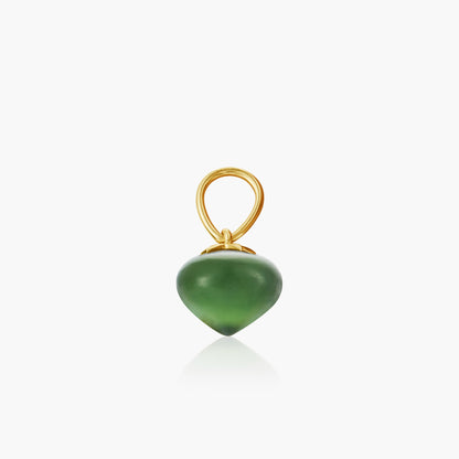 Serpentine Soul Drop pendants in 14ct yellow gold, Small