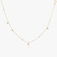 Guiding Star 18ct Yellow Gold & Sapphire Necklace, 40cm