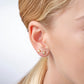 Guiding Star 18ct Yellow Gold & Diamond Stud Earrings (Pair)