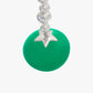 Magic Wish 18ct White Gold, Diamond & Chrysoprase Drop Earrings