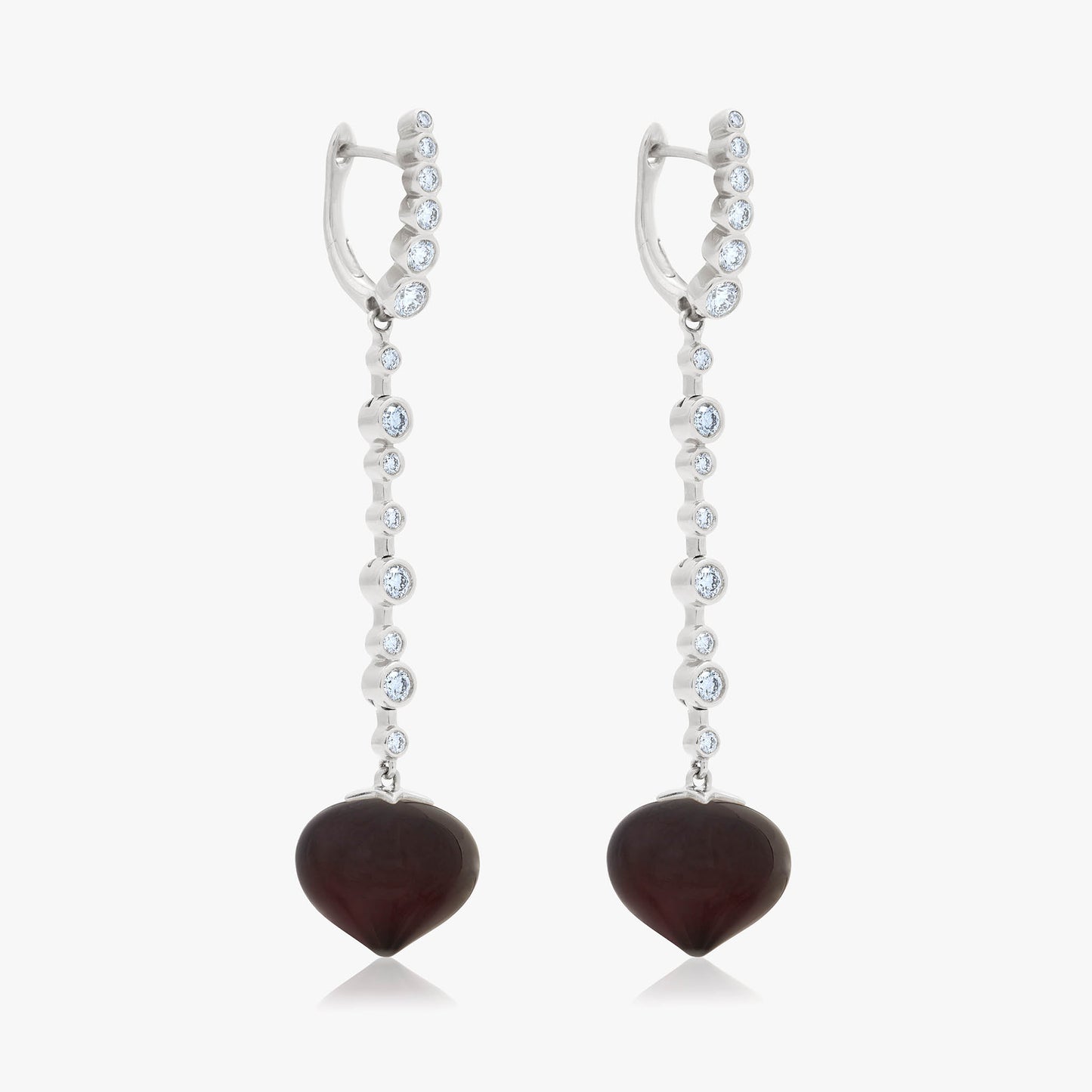 Magic Wish 18ct White Gold, Diamond & Onyx Long Drop Earrings – Charlotte  Reedtz Jewellery