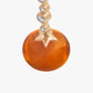 Magic Wish 18ct Yellow Gold, Diamond & Madeira Citrine Drop Earrings