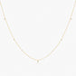 Guiding Star 18ct Yellow Gold & Sapphire Necklace, 105cm