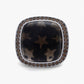 Magic Wish 18ct White Gold, Cognac Diamonds & Smoky Quartz Ring