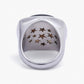 Magic Wish 18ct White Gold, Cognac Diamonds & Smoky Quartz Ring