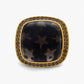 Magic Wish 18ct Yellow Gold, Cognac Diamonds & Smoky Quartz Ring
