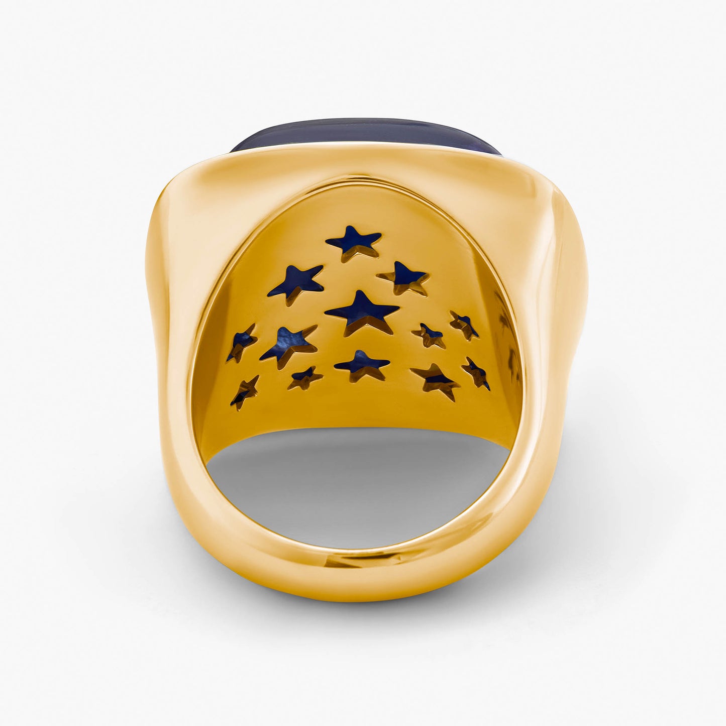 Magic Wish 18ct Yellow Gold, Diamond & Tanzanite Ring